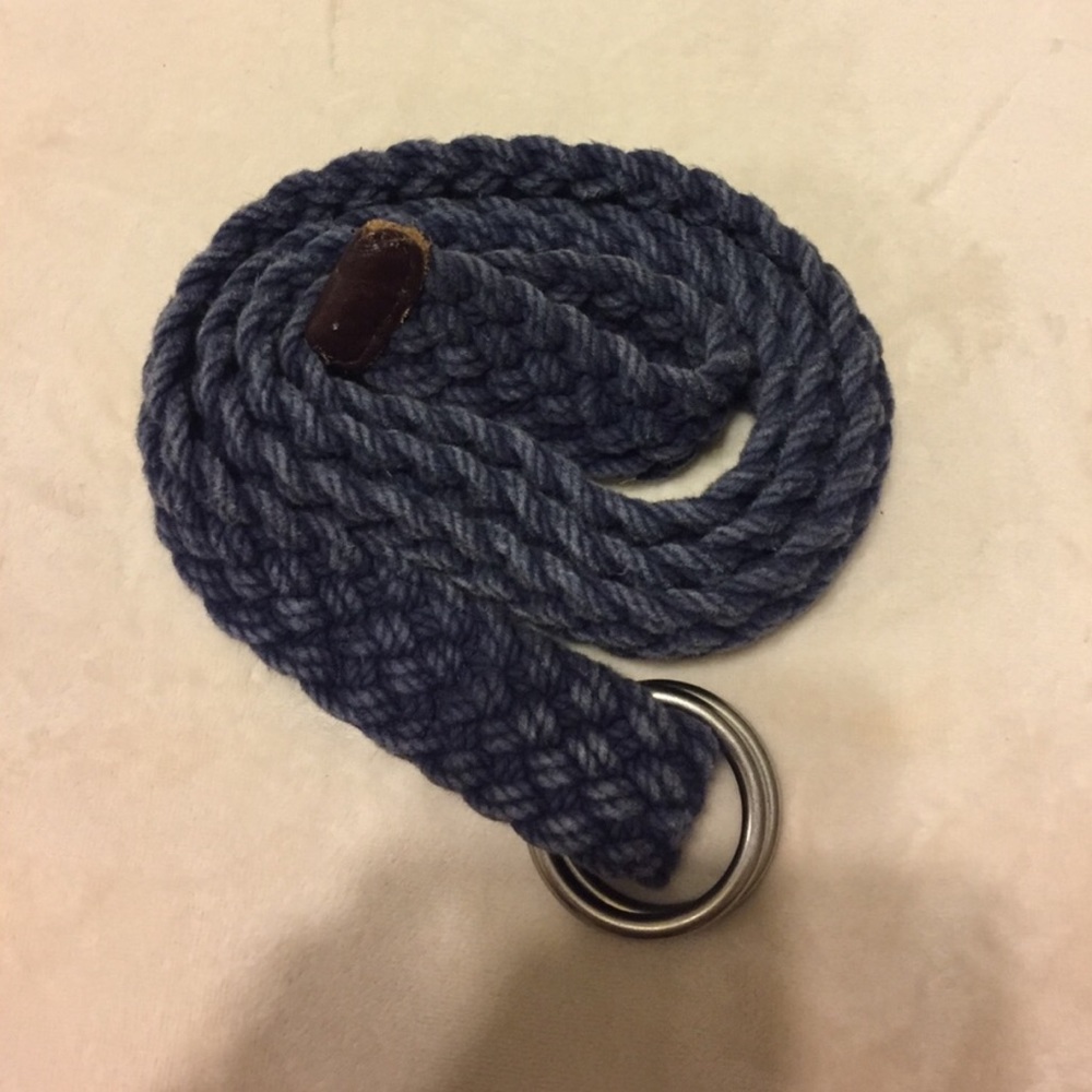 JCrew blue belt